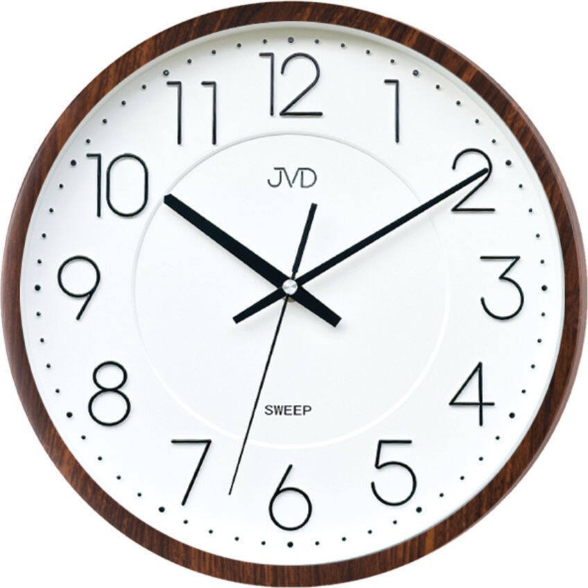 JVD Zegar ścienny JVD HX2495.3 cichy mechanizm, 30,5 cm