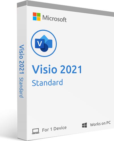 Program Microsoft Visio Standard 2021 (D86-05942)