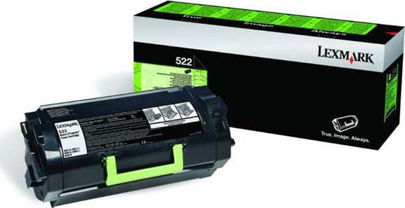 Toner Lexmark 52D2000 Black Oryginał (52D2000)