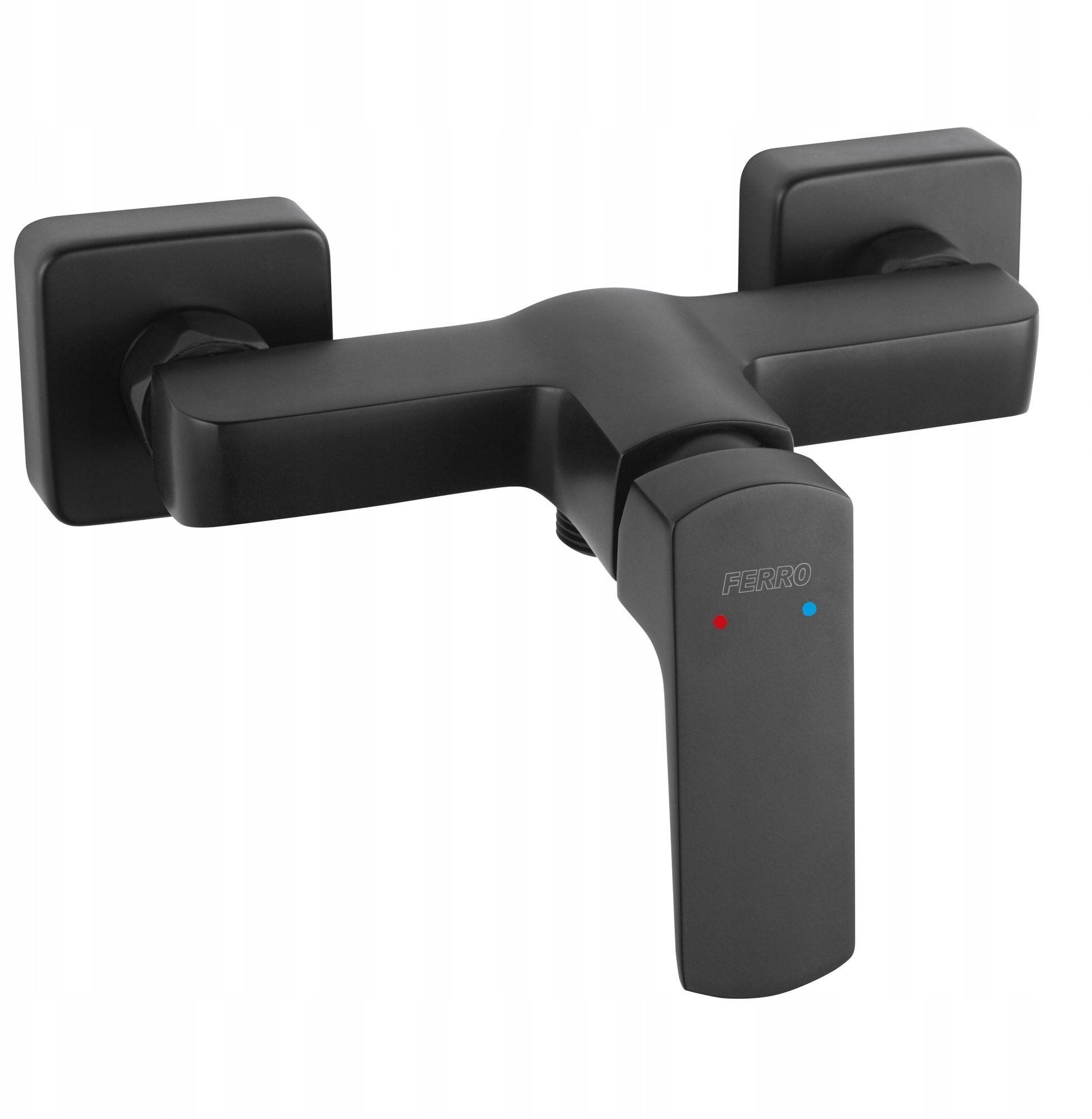 VITTO VerdeLine bateria natryskowa ścienna, czarny