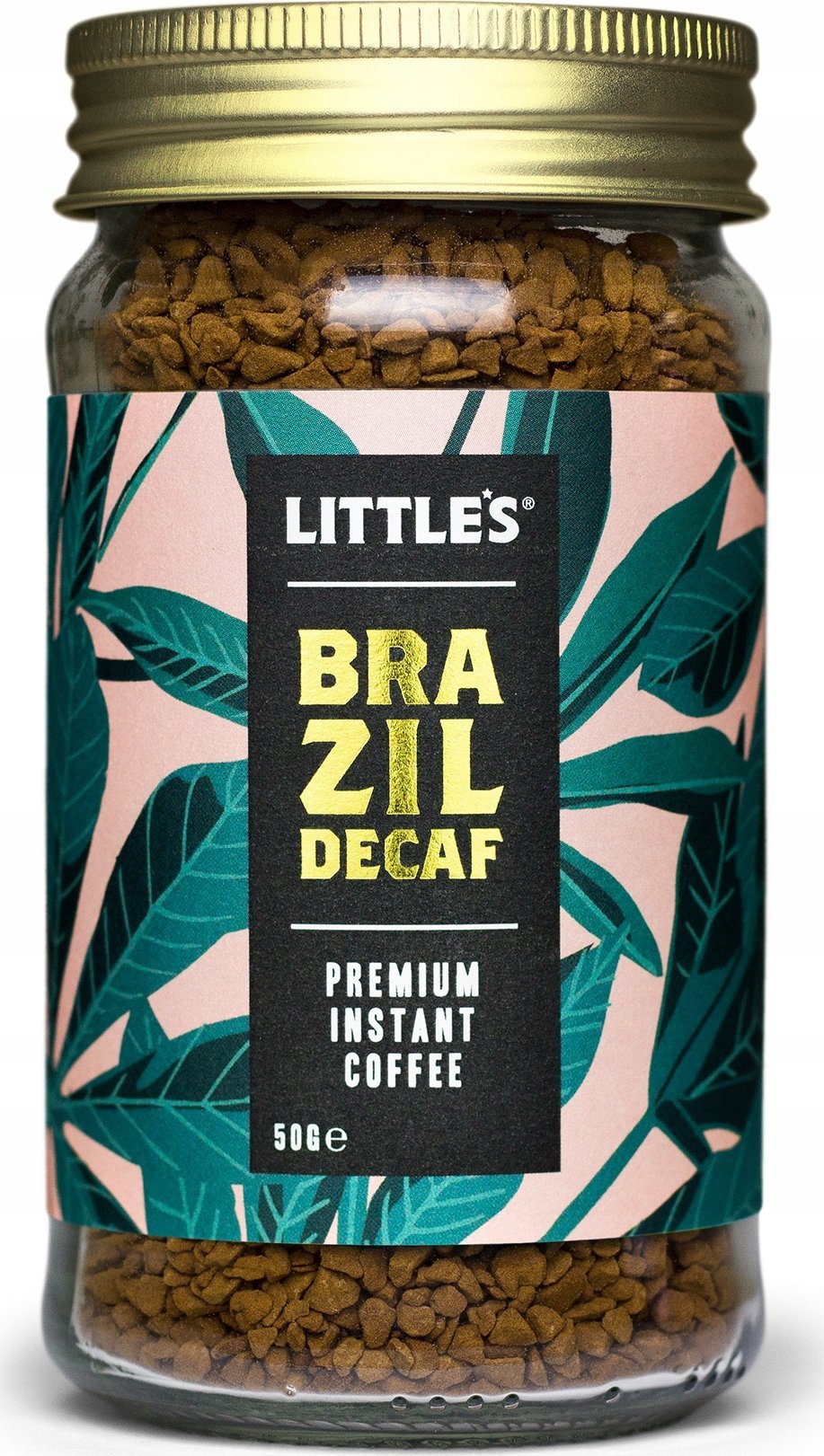 Premium instant coffee Little's Brazilian Decaf, 50 g