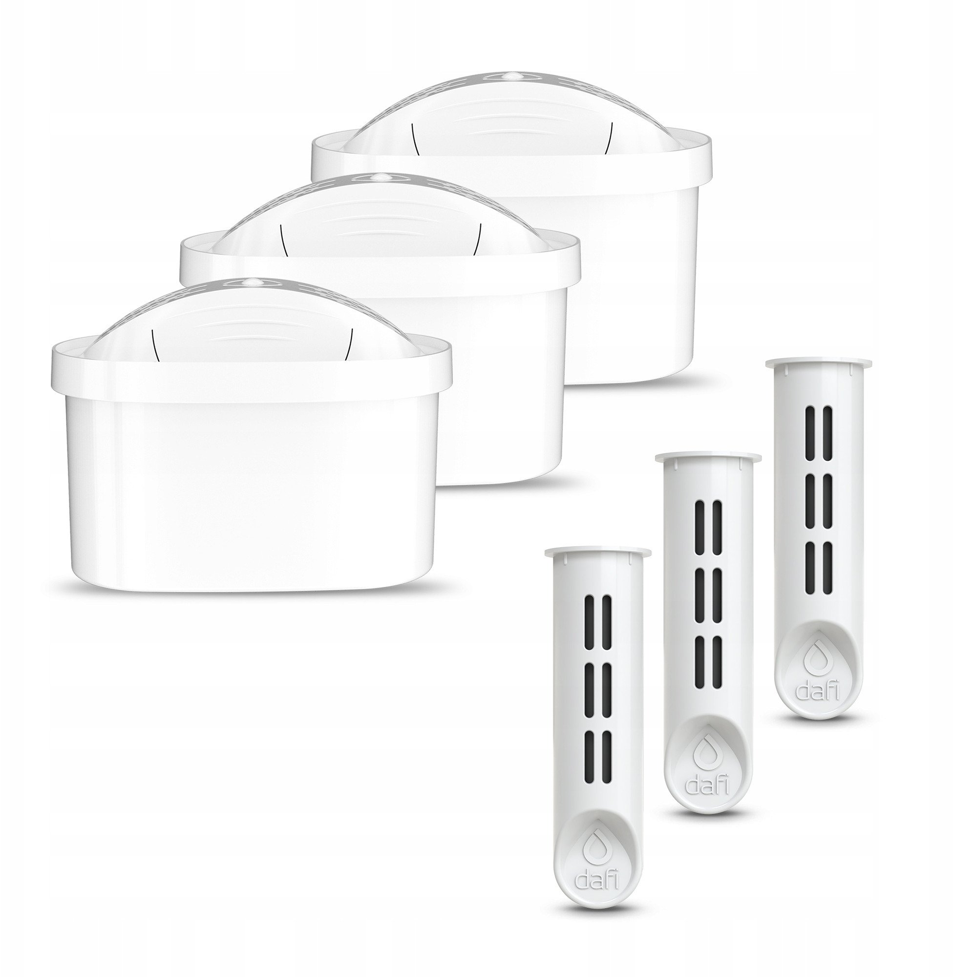 3 Wkłady Dzbankowe Unimax 3 Filtry Butelkowe Białe