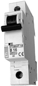 Eti-Polam Wyłącznik nadprądowy 1P 63A - 002121722