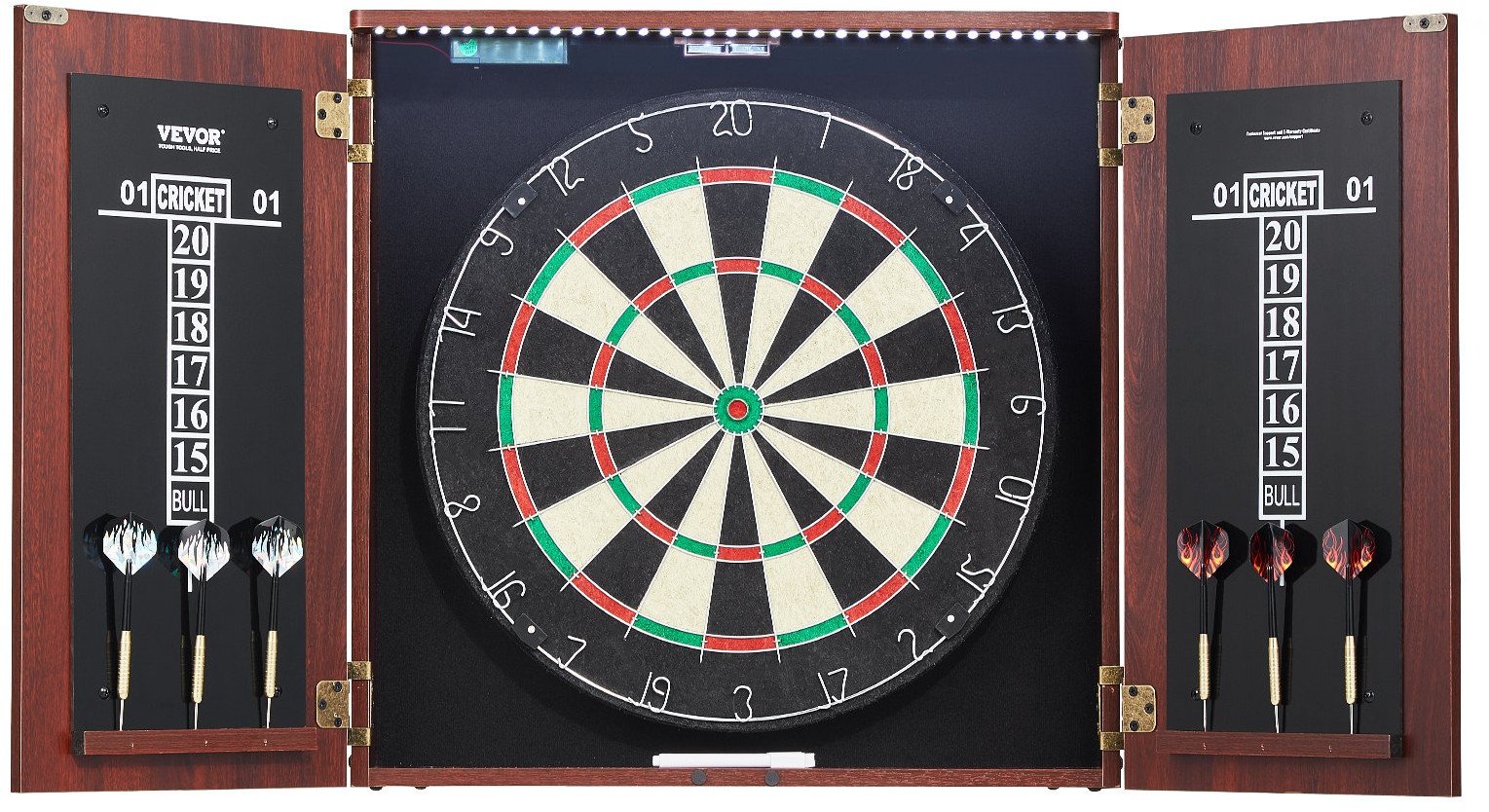 Zestaw Tarczy do Darta z Szafką