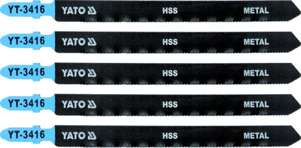 Yato Brzeszczot do wyrzynarki typ T HCS do metalu 5cz. TPI21 YT-3416
