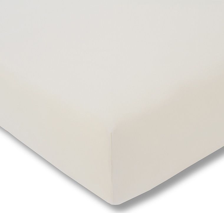 Estella Prześcieradło z gumką zwirnjersey 200x200 cm ELFENBEIN jersey