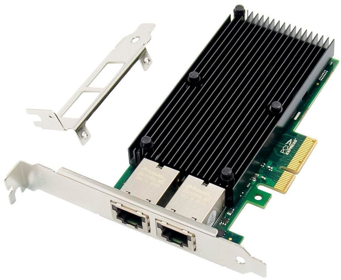 Network Card PCIe x4 X550-T2