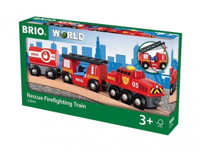 BRIO Light and Sound Fire Engine (33542)