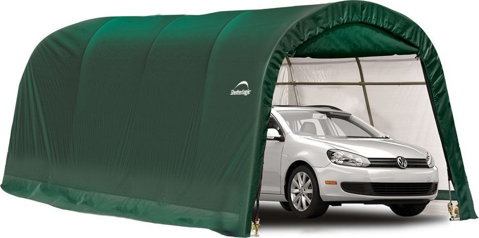 ShelterLogic ShelterLogic Foliowy namiot garażowy szopa na narzędzia Zielony 610x300x240 cm Numer artykułu: SL62584