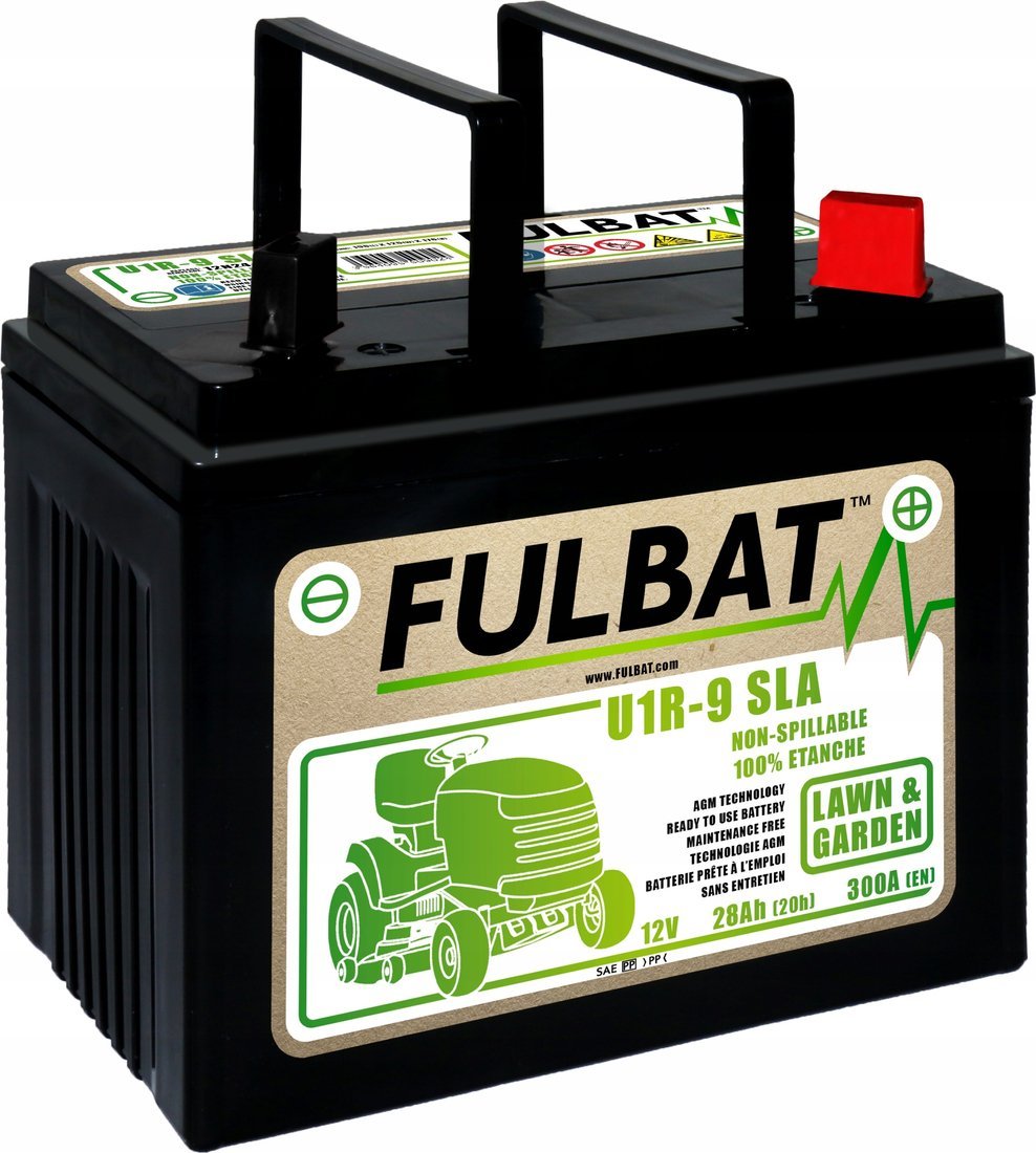 FULBAT AKUMULATOR BATERIA DO TRAKTORKA FULBAT U1R-9 Garden 12V 28Ah 300A P+ SLA/AGM 550902 - OFICJALNY DYSTRYBUTOR - AUTORYZOWANY DEALER CEDRUS