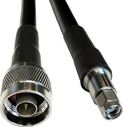 Hismart Kabelis LMR-400, 2m, N-male į RP-SMA-male