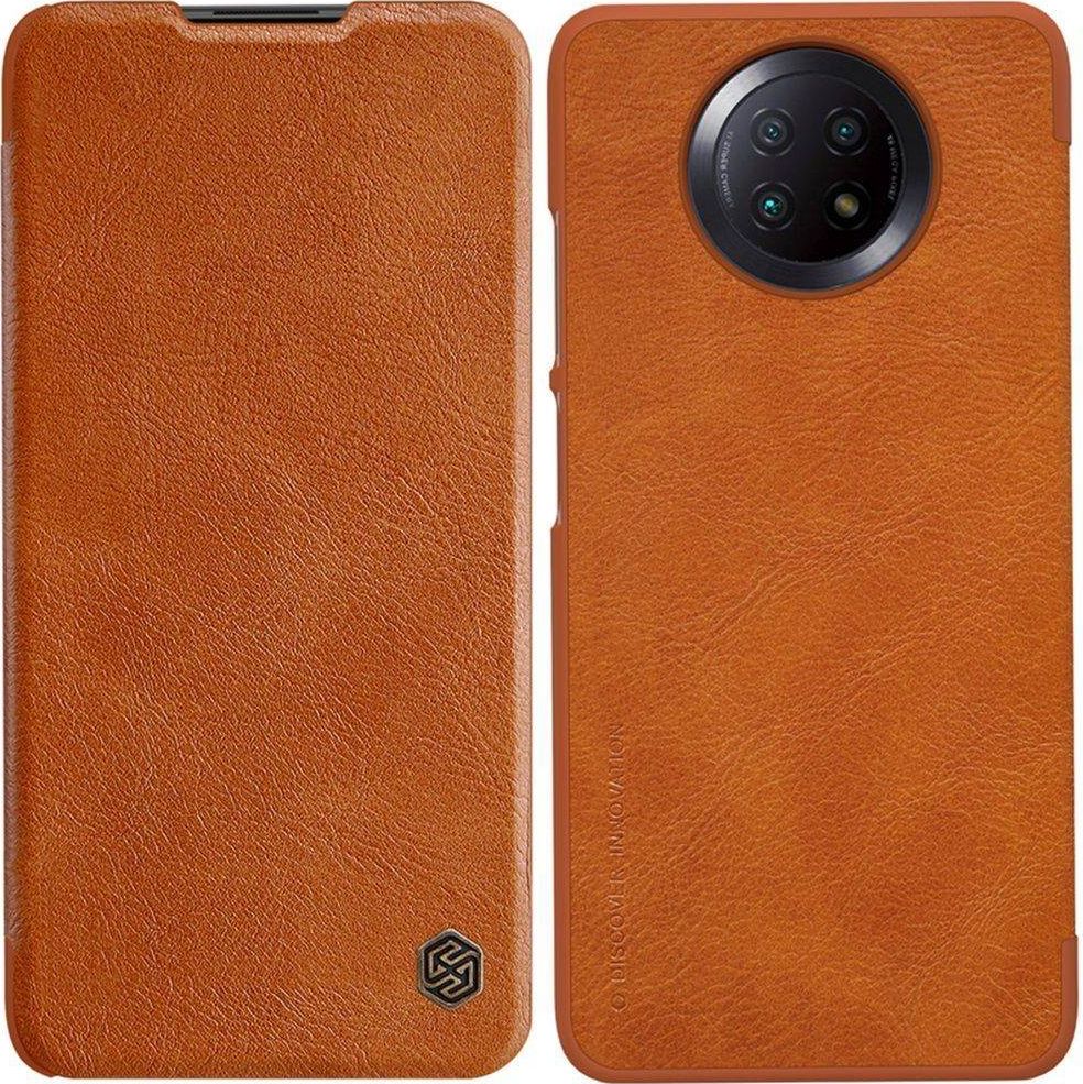 Nillkin Etui Nillkin QIN do Xiaomi Redmi Note 9T (Brązowe) uniwersalny
