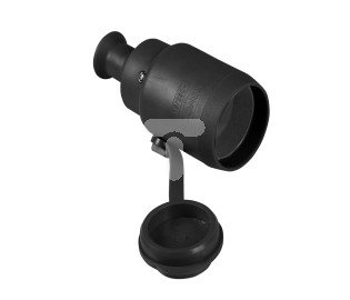 Jonex Gniazdo przenośne 2P 16A 250V IP44 czarne (GN-H1 CZ)