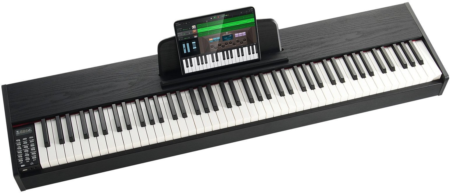 Pianino Cyfrowe 88 Klawiszy Ważonych Głośniki System Audio Profesjonalne
