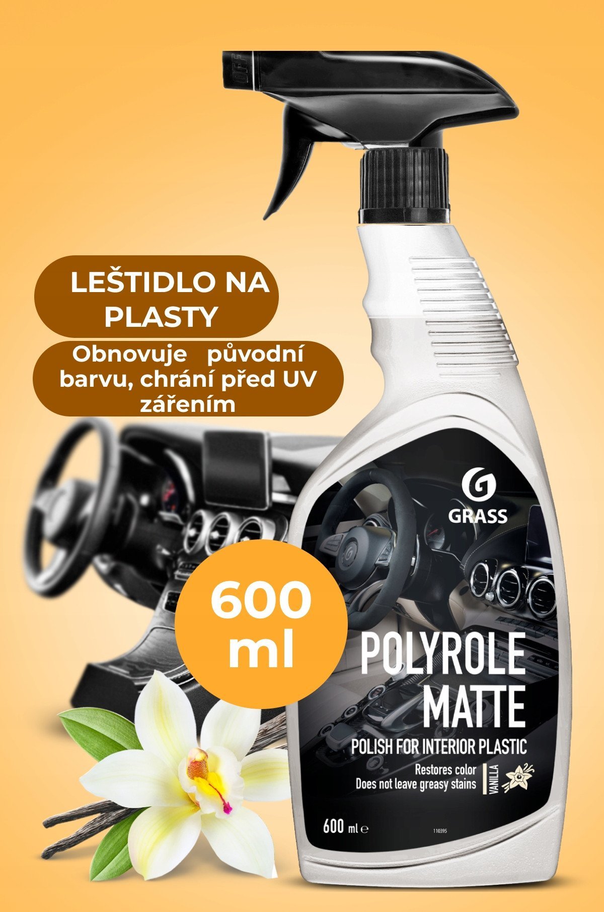 POLISHING GRASS MATTE VANILLA 600ML