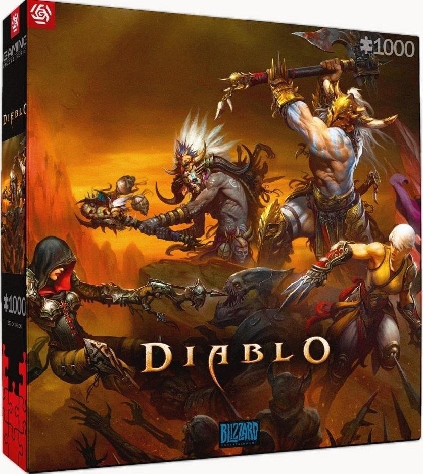 Good Loot Puzzle Gaming Diablo - Heroes Battle 1000 elementów