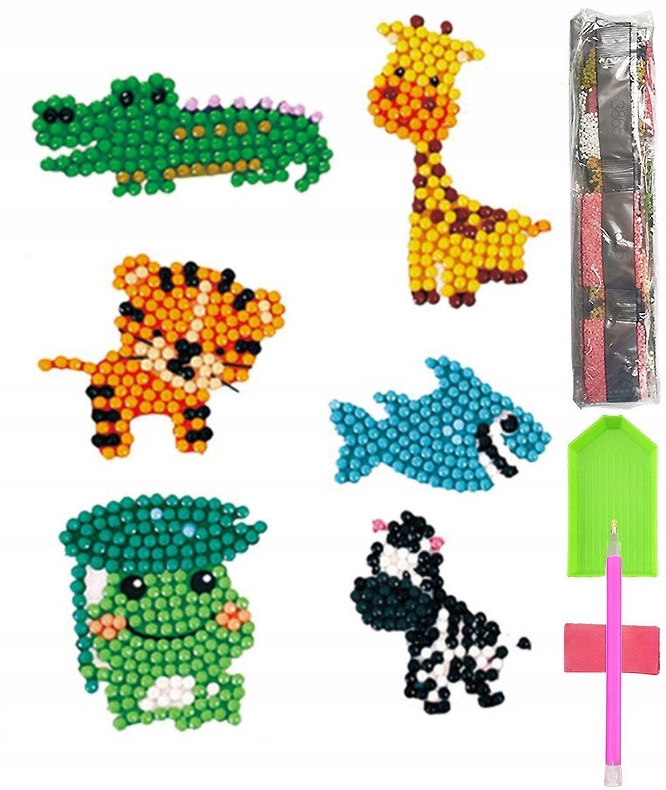 HAFT DIAMENTOWY 5D Zestaw DZIECI Najklejki PUZZLE