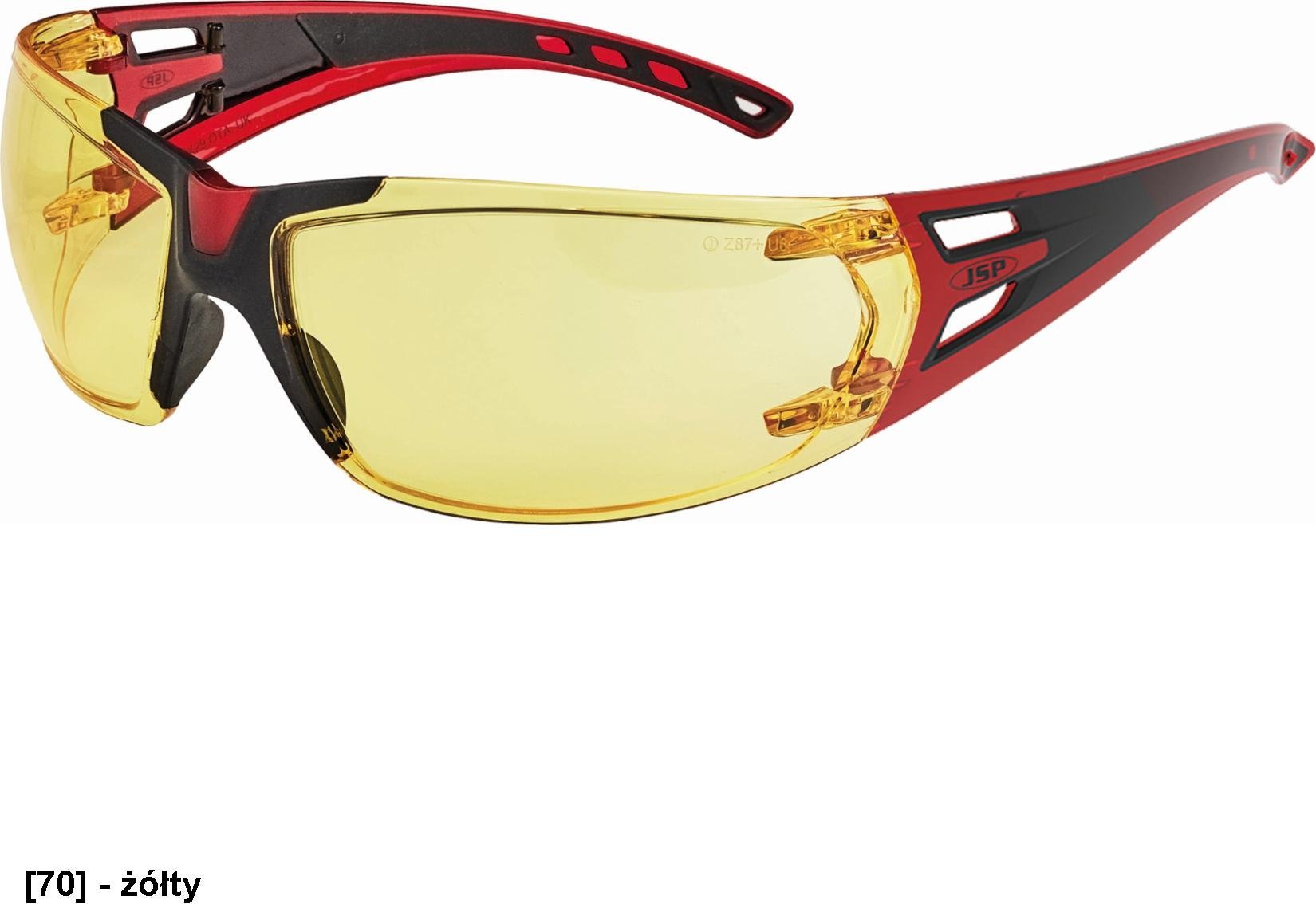 JSP FORCEFLEX FF3 - żółty - czerw./czarny oprawki-niebieski/czarny oprawki czerwony/czarny oprawki