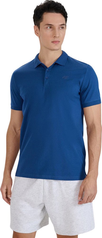 Koszulka męska polo 4F M367 granatowa 4FWMM00TPTSM367 031S XL