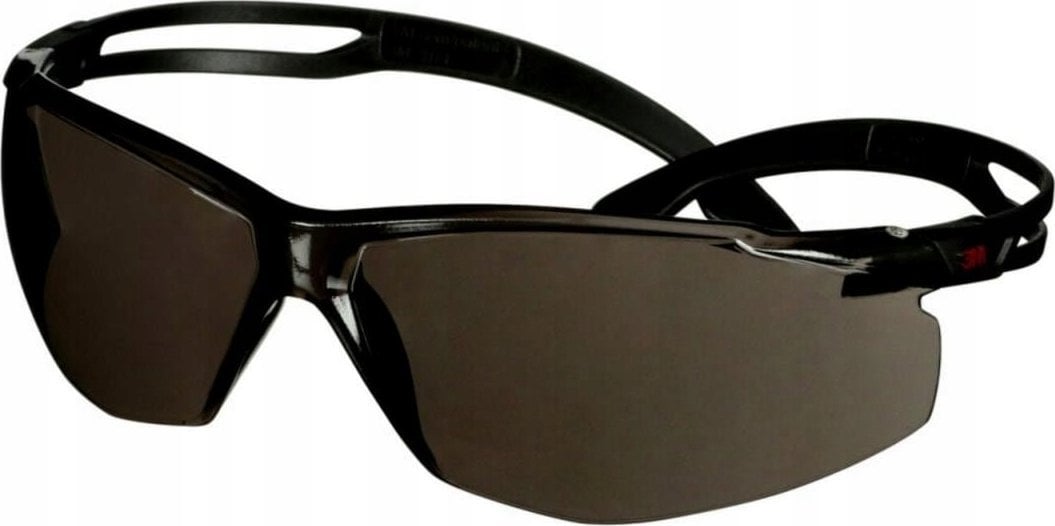 3M Okulary ochronne 3M SecureFit 500, szare soczewki, SF502SGAF-BLK-EU, czarne oprawki