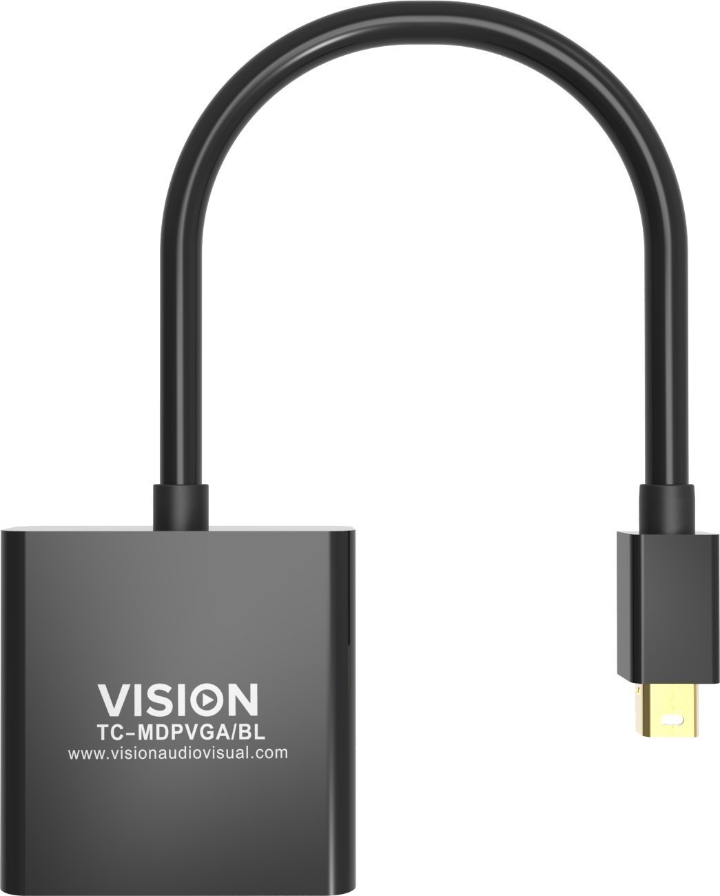 Adapter AV Vision VISION Professional installationstauglicher Adapter Mini-DisplayPort zu VGA - 30 JAHRE GARANTIE - Maximale Auflosung 1920 x 1080 - K