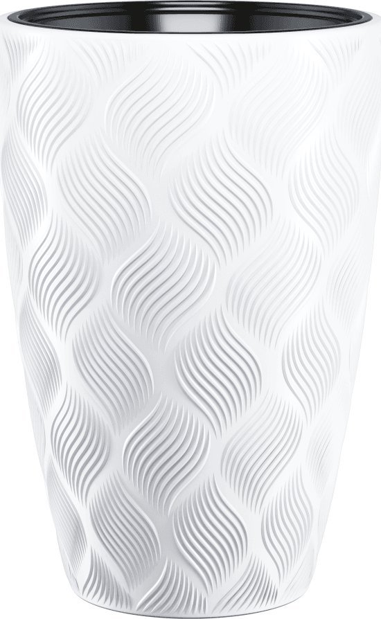 Form-Plastic Doniczka okrągła Flow Slim 30 Donica + wkład