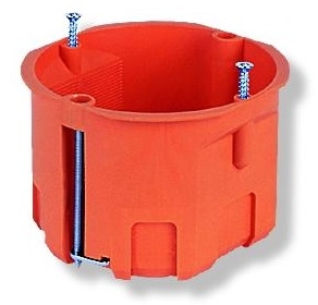 Simet Puszka podtynkowa P60KF 60mm regips pomarańczowa - 31040008