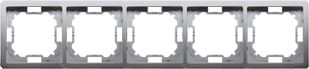 Kontakt-Simon Ramka pięciokrotna Simon Basic inox (BMR5/21)