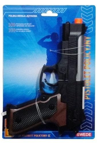 Swede Pistolet policyjny z polskim modułem dźwiękowym