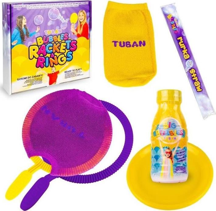 TUBAN Bańkowe rakietki i obręcze