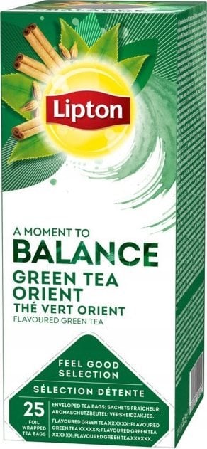 Lipton Herbata zielona orientalna A moment to Balance 25 kopert