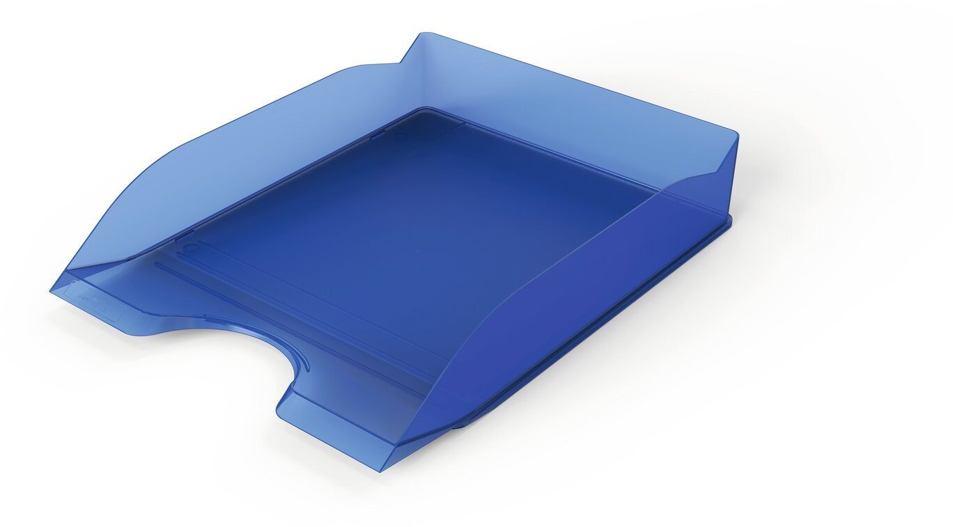 Półka na dokumenty Durable Basic A4 transparentna niebieska