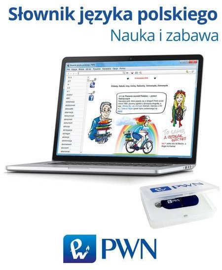 Pendrive Słownik języka polskiego PWN Nauka i zabawa