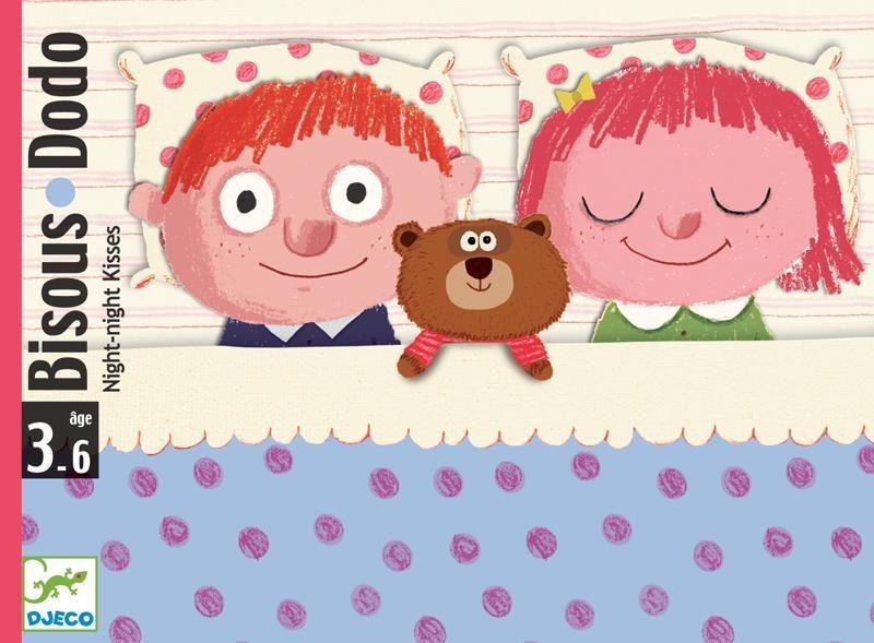 Djeco Gra karciana - Bisous Dodo - Buziaki na dobranoc (144244)