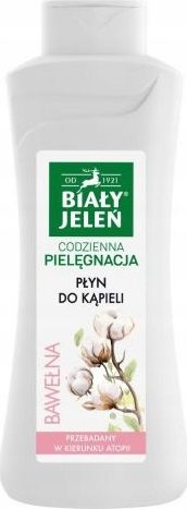 Biały Jeleń Płyn do kąpieli Codzienna Pielęgnacja Bawełna 750ml