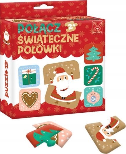 Kangur Połącz świąteczne połówki 41596
