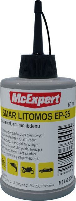 McExpert SMAR LITOMOS BUTELKA Z MIESZKIEM 60ML