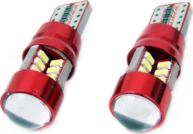 Żarówki W5W T10 Canbus 27 SMD 12/24V białe uniwersalny