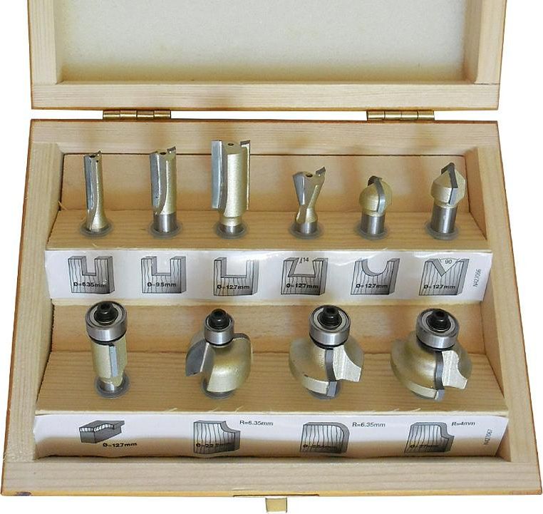 Stanley Frezy TCT/HM 8mm,10szt. (STA80020)