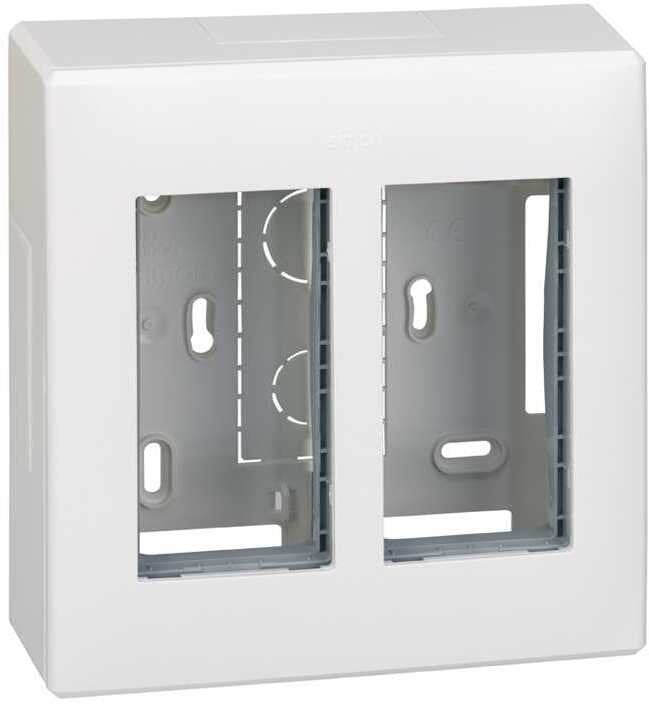 Kontakt-Simon Obudowa montażowa S500 2-modułowa, 4xK45 kompletny czysty