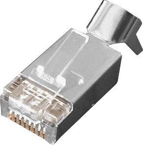 Alantec Wtyk RJ45 STP na "gruby" drut 23 AWG do zaciskarki specjalnej NI036 (WT108)