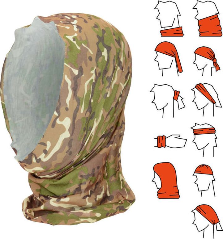 MFH MFH Chusta Wielofunkcyjna Multicam