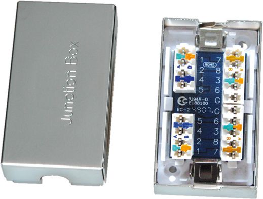 Roline Junction Box Kat.5e STP (21.17.3035)