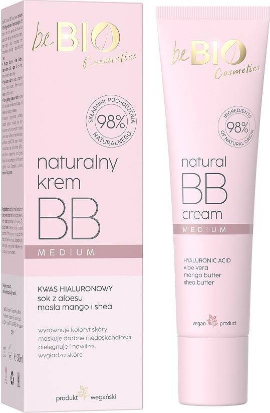BE BIO_Ewa Chodakowska naturalny krem do twarzy BB Medium 30ml