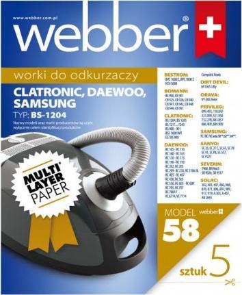 Worek do odkurzacza Webber WORKI WEBBER DO SAMSUNGA VP5915,5813 VP5915,5813