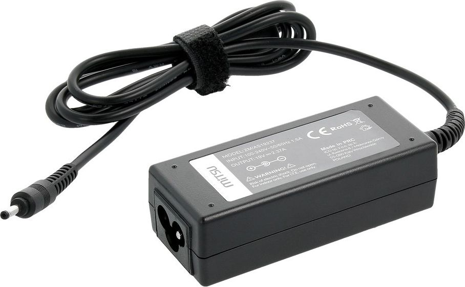 Zasilacz do laptopa Mitsu 45 W, 1.1 mm, 2.4 A, 19 V (ZM/AS1937)