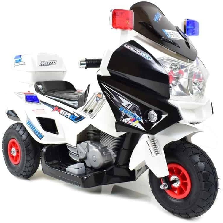 Super-Toys MEGA WIELKI MOTOR HERO Z DŹWIĘKAMI NA POMPOWANYCH KOŁACH / 8815 12 V