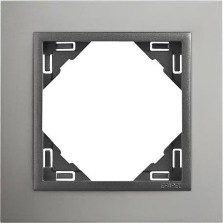 Efapel Efapel metallo ramka 1-krotna aluminium grafit 90910 kus