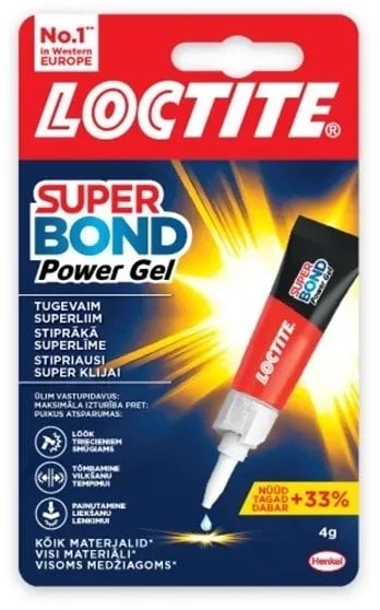 LOCTITE SUPER BOND POWER GEL 4G