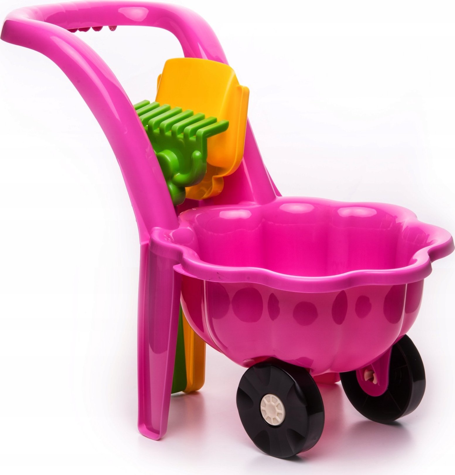 Grabki, łopatki, foremki, taczki